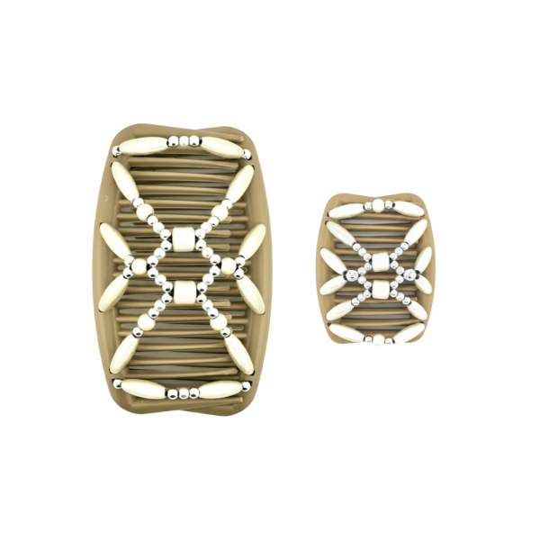 Miracle Cream Silver, Tan Combs