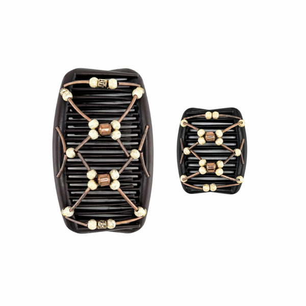 Tuby Bronze Gold Sand, Brown Combs
