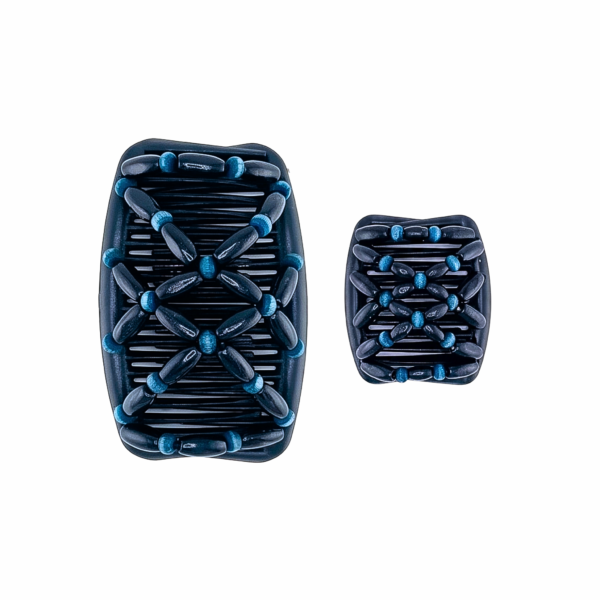 Wood Natural Black Blue Berry, Black Combs