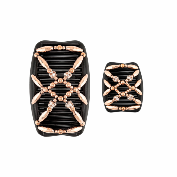 Majestic Rose Gold Shambala, Brown Combs