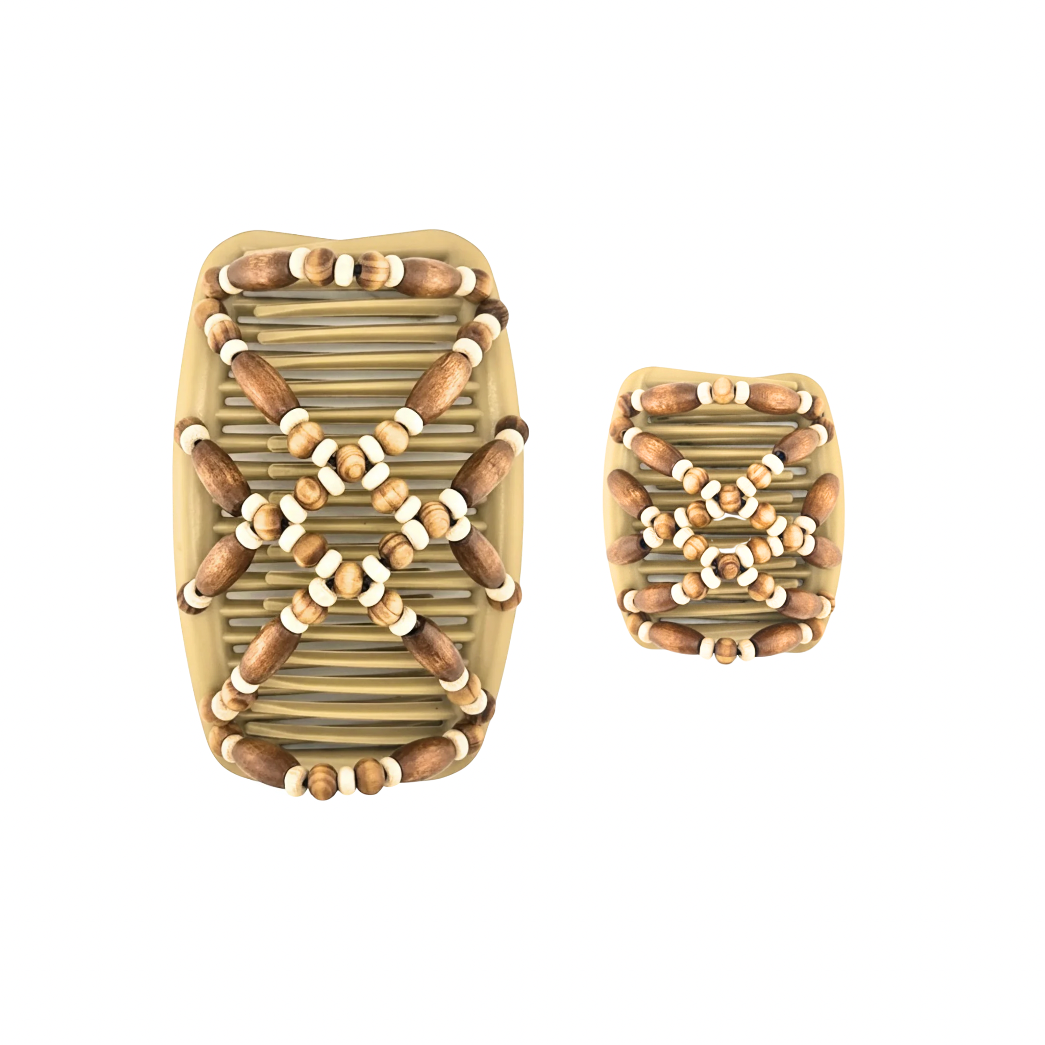 Wood Tan Light Tan Small, Tan Combs
