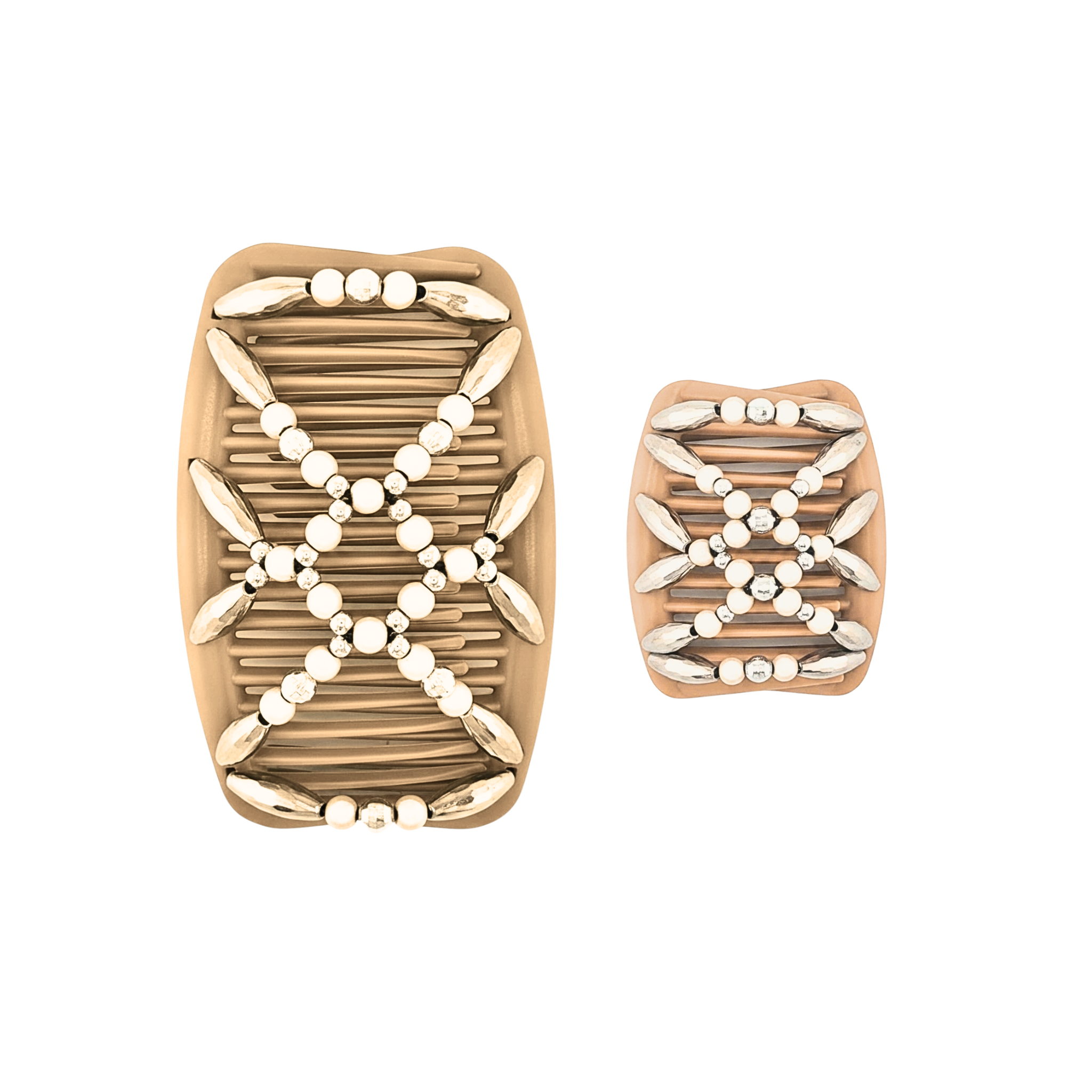 Majestic Silver Miracle Cream, Tan Combs