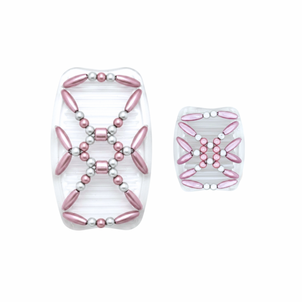 Miracle Pink White, Clear Combs