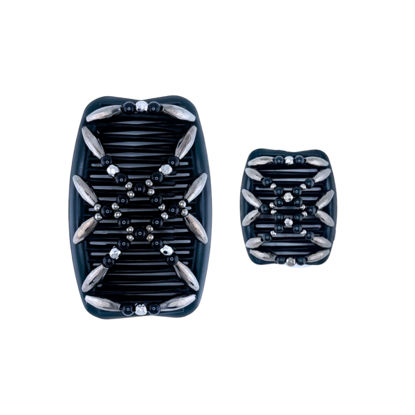 Majestic Charcoal Black, Black Combs