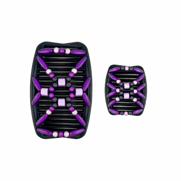 Miracle Purple Lilac Black, Black Combs