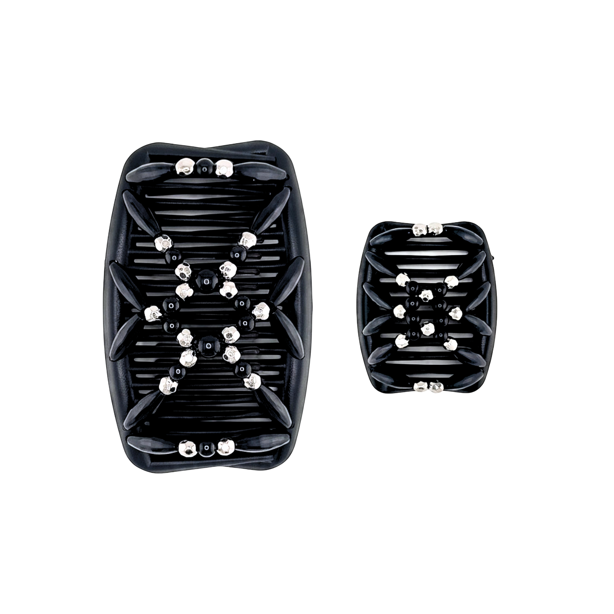 Pearl Black Charcoal, Black Combs