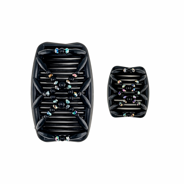 Pearl Black Multi, Black Combs