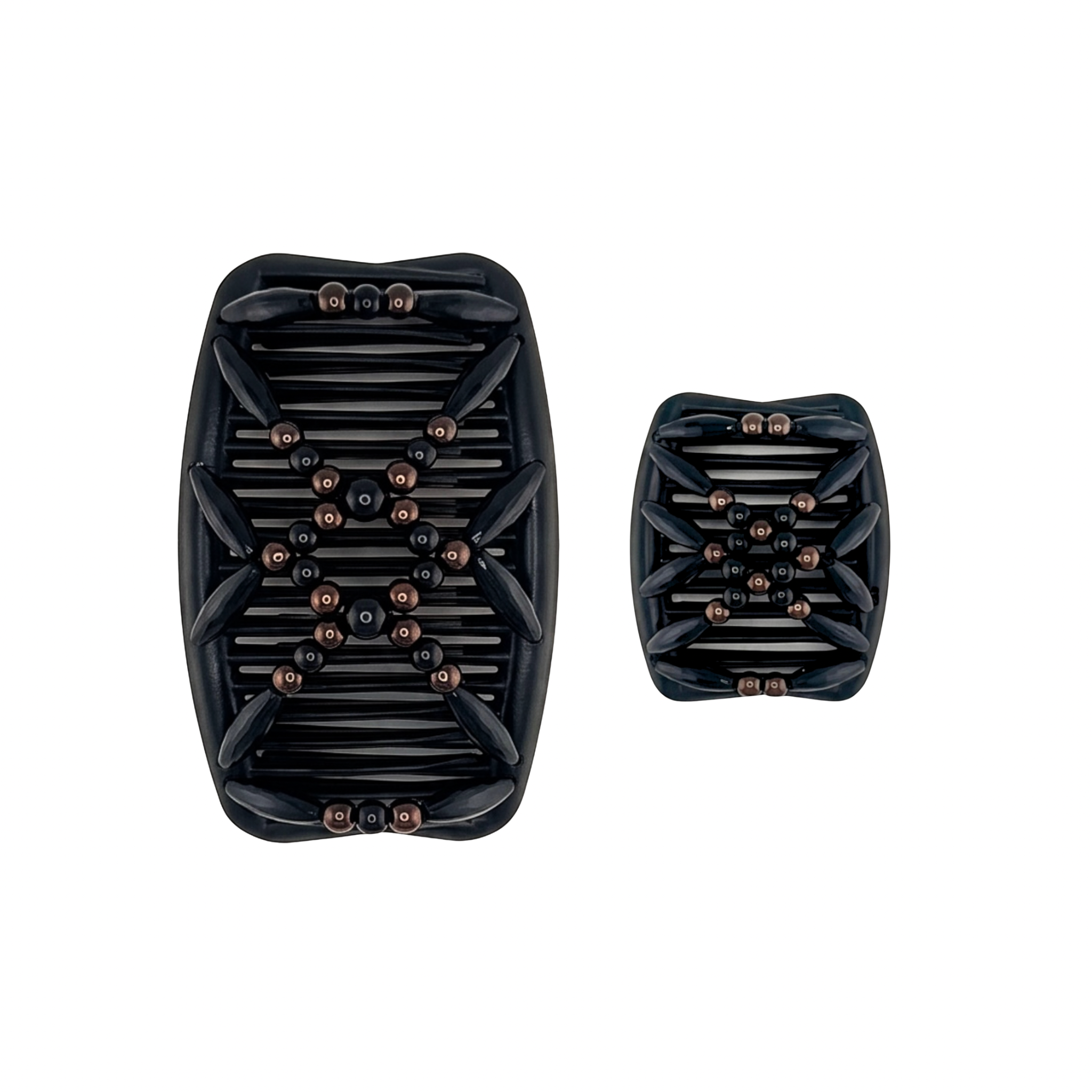 Pearl Black Brown, Black Combs