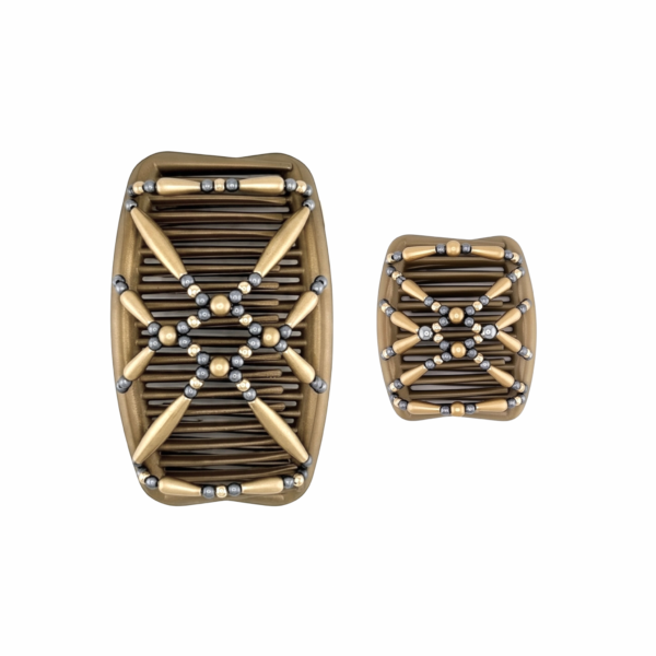 Pearl Gold Blue, Gold Combs