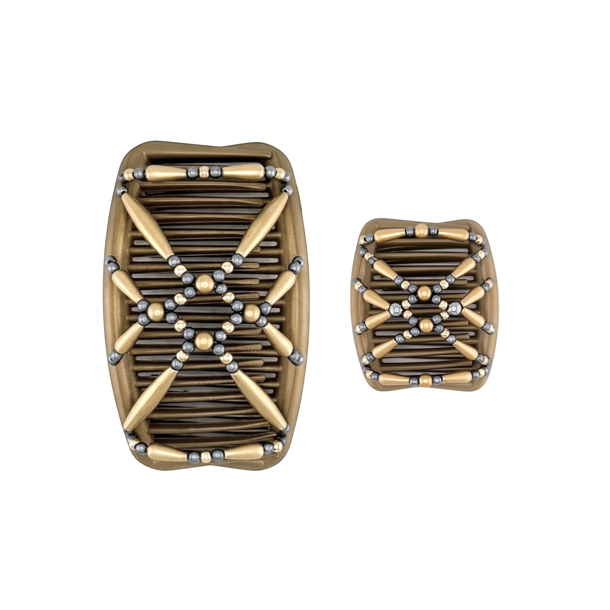 Pearl Gold Blue, Gold Combs