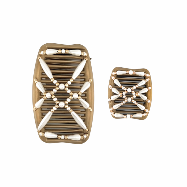 Pearl White Gold, Gold Combs