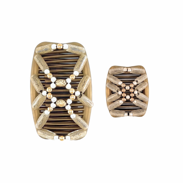 Salvadore Gold Silver, Gold Combs