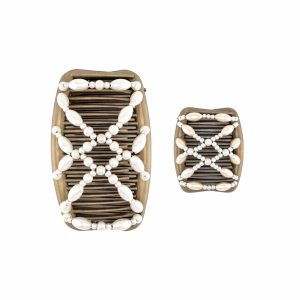 Pearl Ivory, Gold Combs